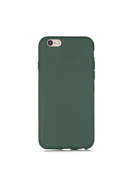 iPhone 6 Kılıf Kılıf İçi Kadifeli Esnek Kadifon Lansman Premium Silikon Case Cover