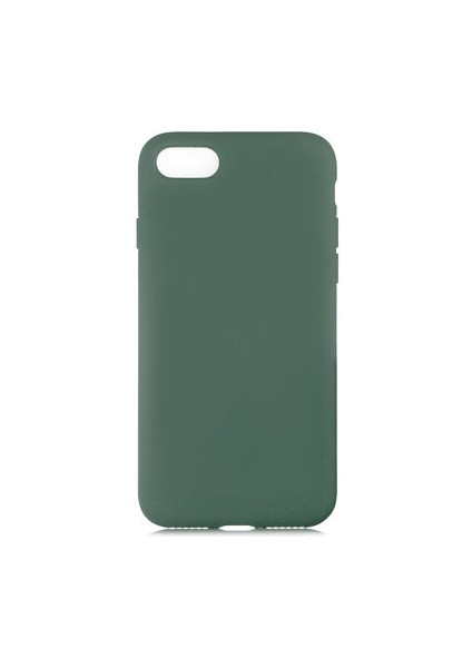 iPhone SE 2020 Kılıf Kılıf İçi Kadifeli Esnek Kadifon Lansman Premium Silikon Case Cover
