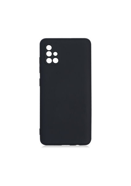 Samsung Galaxy A51 Kılıf Kılıf İçi Kadifeli Esnek Kadifon Lansman Premium Silikon Case Cover
