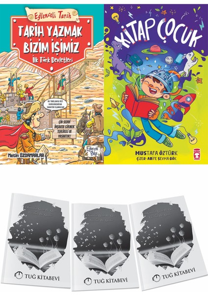 Tarih Yazmak Bizim Işimiz Ilk Türk Devletleri ve Kitap Çocuk + Hediyeli