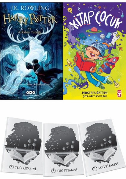 Harry Potter ve Azkaban Tutsağı ve Kitap Çocuk + Hediyeli