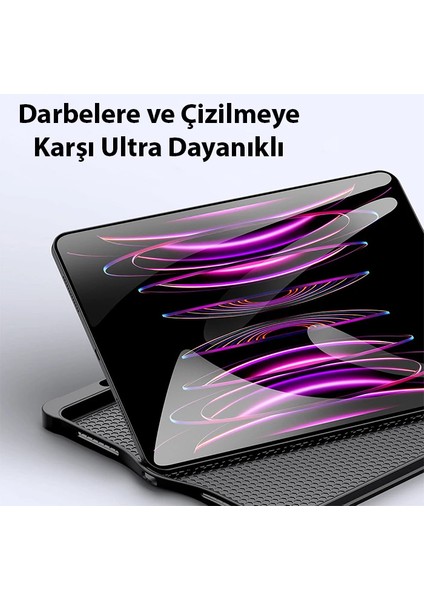Dux Ducis iPad Pro 12.9 2022/2021/2020 Sk Series Kablosuz Bluetooth Klavye Touchpad - YKD7424-3698