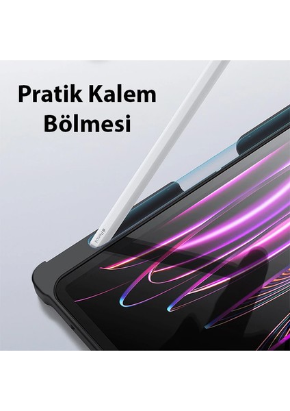 Dux Ducis iPad Pro 12.9 2022/2021/2020 Sk Series Kablosuz Bluetooth Klavye Touchpad - YKD7424-3698