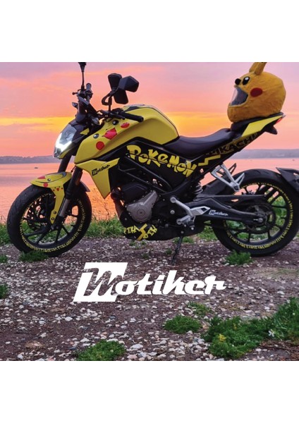 Cf Moto NK250 Pokemon Pikacu (Pikachu)Kaplama Sticker Modeli fiyatları