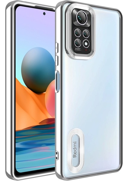 Redmi Note 11S Global Ile Uyumlu Şık Tasarımlı ve Parlak Velina Premium Silikon Case Cover