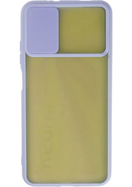 Xiaomi Redmi 9t Kılıf Palm Buzlu Kamera Sürgülü Silikon - Lila - YKD4207-2893 modelleri