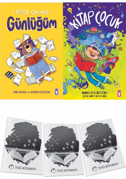 Kitap Okuma Günlüğüm ve Kitap Çocuk + Hediyeli