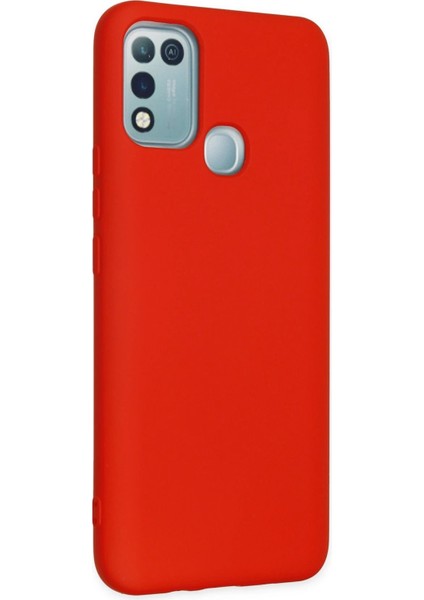 Infinix Hot 10 Play Kılıf Nano Içi Kadife Silikon - Kırmızı - YKD7581-1707 fiyatları