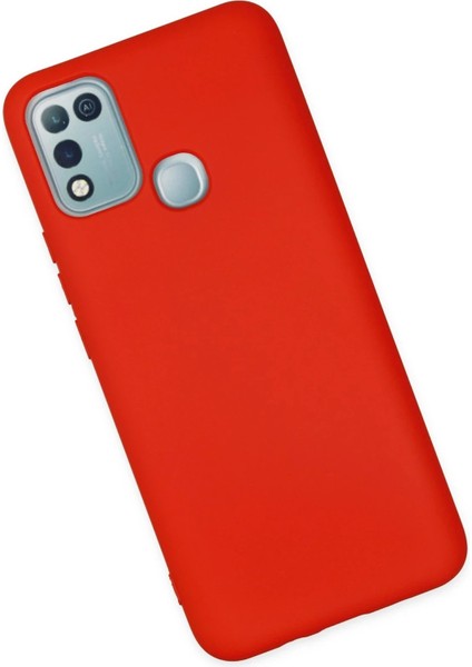 Infinix Hot 10 Play Kılıf Nano Içi Kadife Silikon - Kırmızı - YKD7581-1707 modelleri