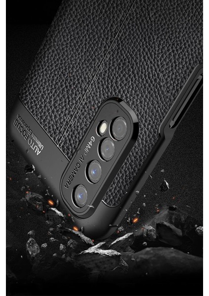 Realme 7 Kılıf Auto Focus Kapak - Siyah - YKD3807-6750 fırsatları