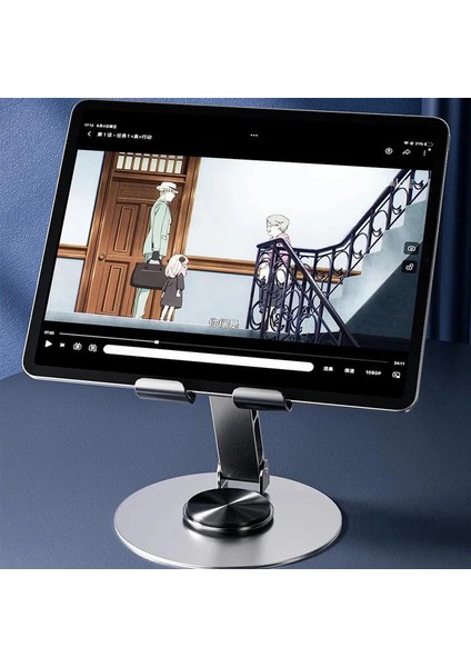 Ally 720 Derece Ayarlanabilir Alüminyum Telefon-Tablet STANDI-(1903) - YKD1161-8539