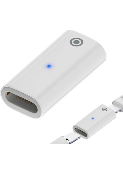 Ally Dişi Lightning To Lightning Dönüştürücü Apple Pencil Kalem Şarj Adaptö - YKD6455-3395