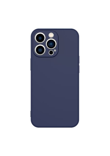 iPhone 13 Pro Max Kılıf Kılıf İçi Kadifeli Esnek Kadifon Lansman Premium Silikon Case Cover