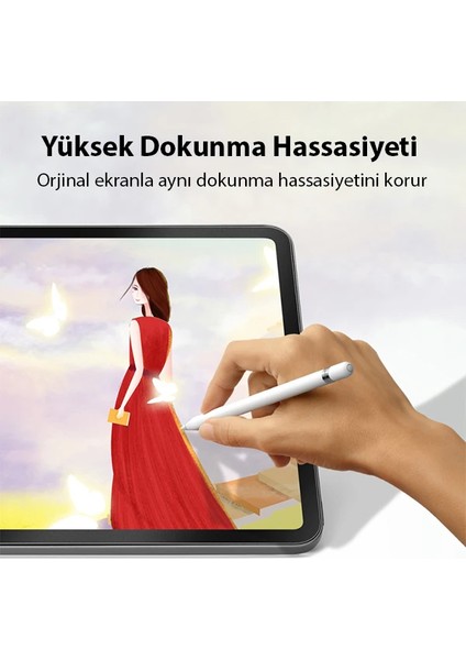 Ally iPad Mini 6 (2021) ve Mini 7 (2024) Paper Like Film Darbe Emici Pet Ekran Koruy - YKD3795-9346