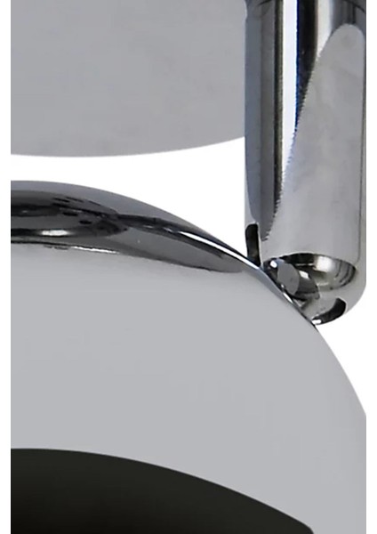 12CM Ayarlanabilir Krom Spot Lamba, Avize, Tavan ve Duvar Kullanımı, JB028