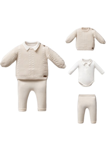 Erkek Bebek Takımı Pamuklu