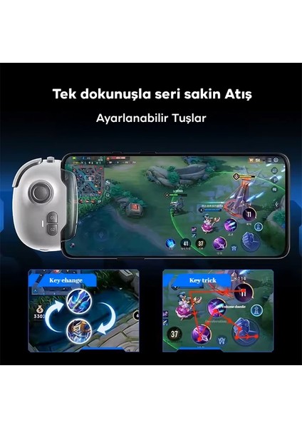 Memo MB03 Pubg Mobile Joystick Kontrol Gamer Oyun KONSOLU-(1903) - YKD7523-8646