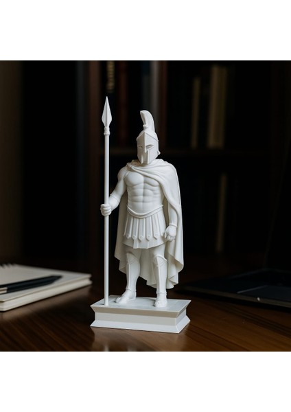 Spartalı Savaşçı Tarihi Heykel / Dekoratif Biblo / Lunar Design
