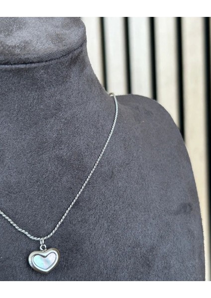 Mineli Kalpli Çelik Kolye fiyatları