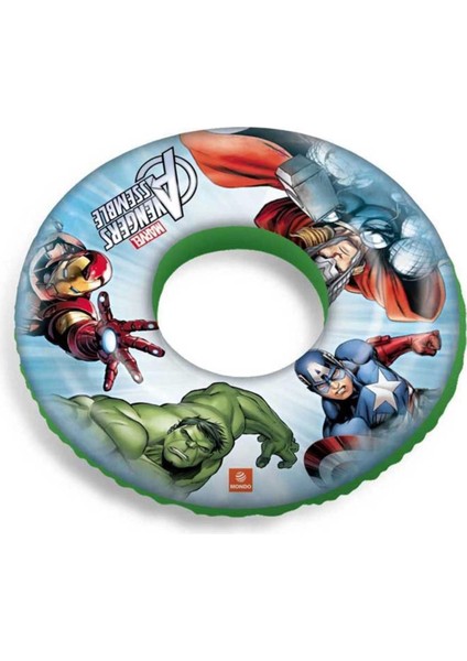 Çocuklar Için Avengers Temalı 50 cm Yüzme Simidi, Eğlenceli ve Güvenli Yüzme Deneyimi