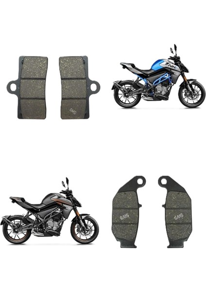 Cf Moto Nk 250 Ön Arka Fren Balatası Takım 2022 Sonrası