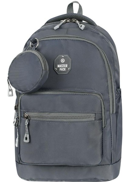 Unisex Lise Sırt Çantası Ortaokul Sırt Çantası 47*32 cm Cüzdan-Anahtarlık Hediyeli