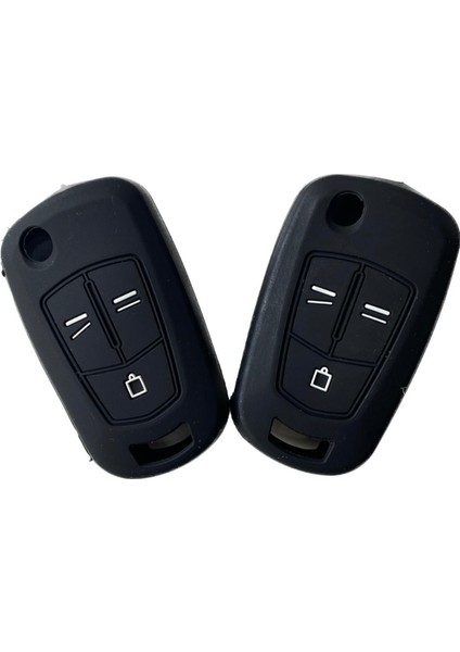 Opel Insignia Mokka Astra J Silikon Anahtar Kılıfı Sustalı Model 2 Adet