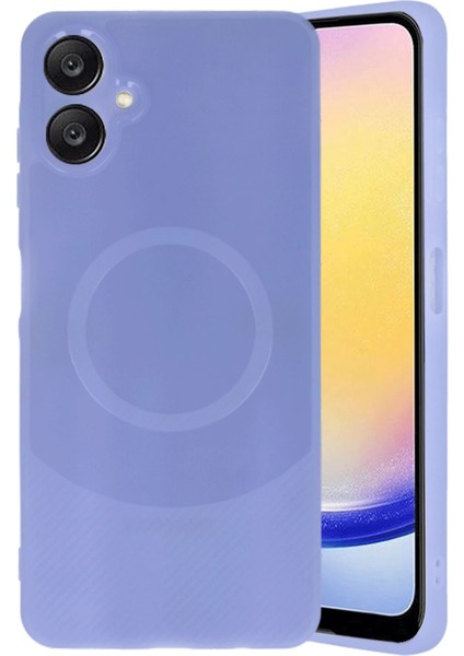 Samsung A06 Kılıf Maya Karbon Kapak - Lila - YKD5972-4353