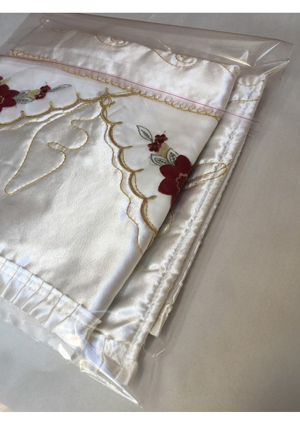 50 Adet 40X60 Bantlı (Yapışkanlı) Çeyiz Poşeti Şeffaf Jelatin Poşet Parlak Ambalaj Paketi
