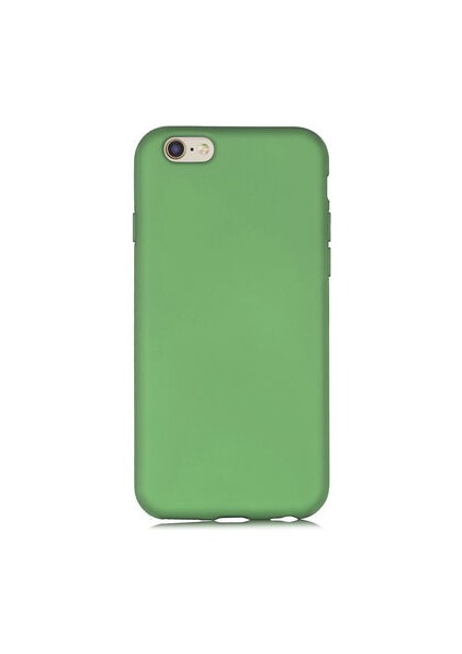 iPhone 6S Kılıf Kılıf İçi Kadifeli Esnek Kadifon Lansman Premium Silikon Case Cover