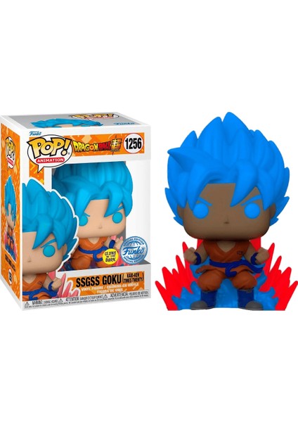 Pop Dragon Ball Super - Ssgss Goku Kaio-Ken Times Twenty Glows In The Dark #1256
