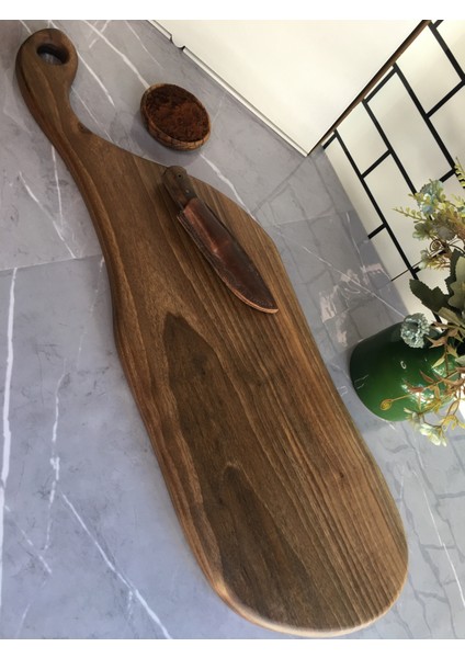 Ceviz Ağacı Kesme ve Sunum Tahtası (72X22X2CM)