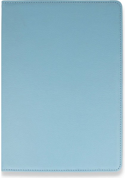 Samsung Galaxy P610 Tab S6 Lite 10.4 Kılıf 360 Tablet Deri Kılıf - Turkuaz - YKD1955-4371