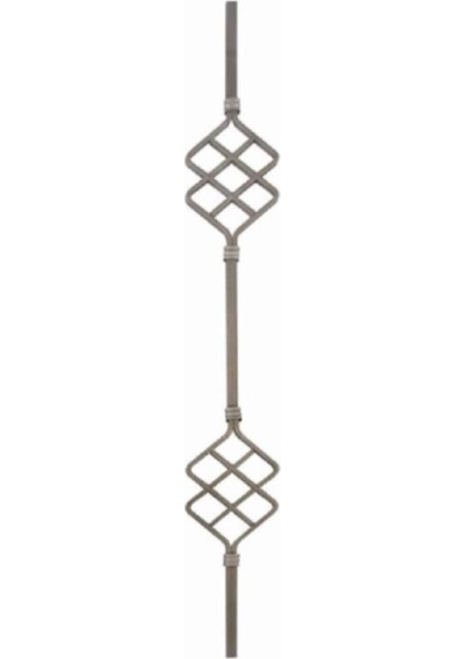 Şık ve Modern Dekoratif Korkuluk Modeli, Balkon, Kapı ve Merdivenler Için Ideal