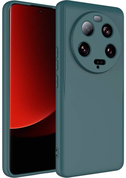 Xiaomi Mi 13 Ultra Kılıf Kılıf İçi Kadifeli Esnek Kadifon Lansman Premium Silikon Case Cover