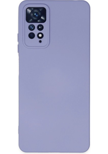 Xiaomi Redmi Note 11 Pro Kılıf Nano Içi Kadife Silikon - Lila - YKD6195-4794