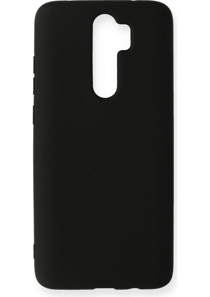 Xiaomi Redmi Note 8 Pro Kılıf Nano Içi Kadife Silikon - Siyah - YKD2028-4493