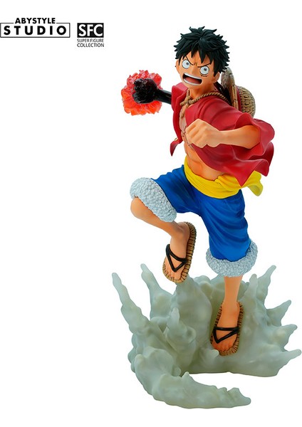 Abystyle - One Pıece - Figurine "luffy" X2 - ABYFIG090