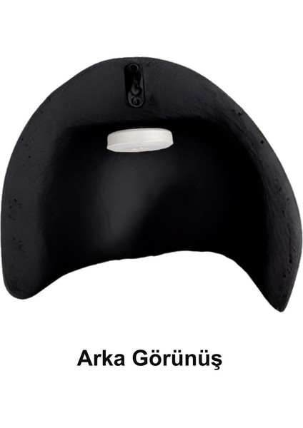 Şarjlı LED Aplik, 27 Cm, Siyah, Modern ve Şık Tasarım fiyatları