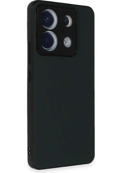 Xiaomi Redmi Note 13 Pro 5g Kılıf Taft Kapak - Koyu Yeşil - YKD1332-4927