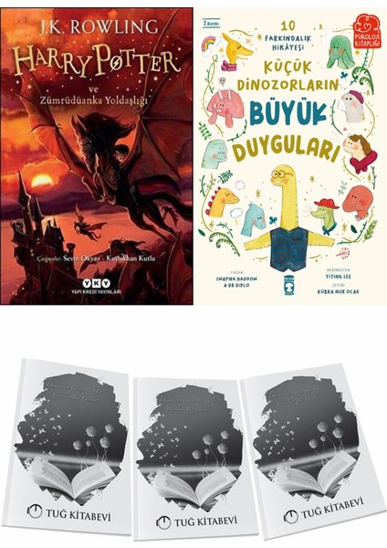 Harry Potter ve Zümrüdüanka Yoldaşlığı ve Küçük Dinozorların Büyük Duyguları + Hediyeli