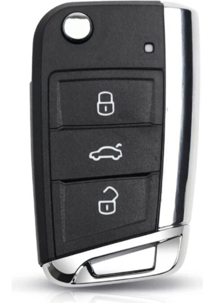 Krom Sustalı Anahtar Kumanda Kabı – Şık ve Koruyucu Tasarım