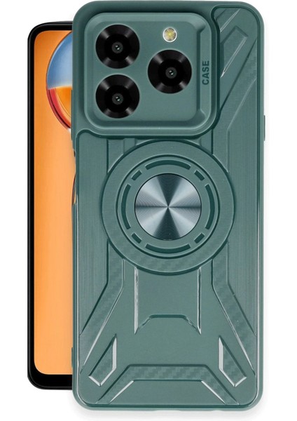 General Mobile Era 30 Kılıf Lincoln Silikon - Koyu Yeşil - YKD4517-8936