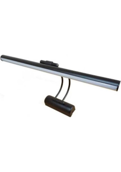 Krom Kasa 35CM LED Aydınlatmalı Banyo Tablo ve Ayna Seti