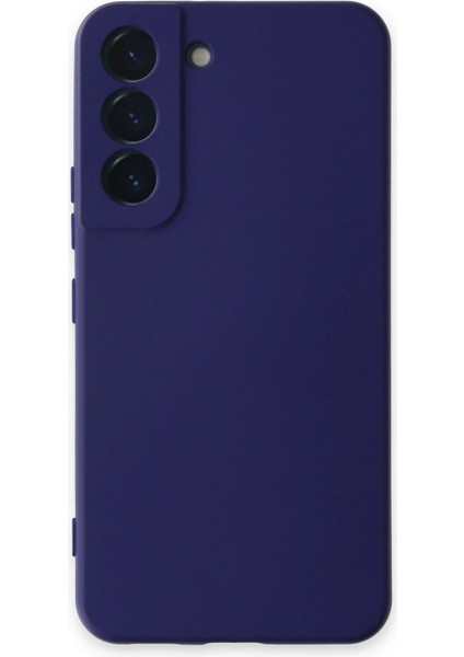 Samsung Galaxy S22 Kılıf Nano Içi Kadife Silikon - Mor - YKD2965-1699