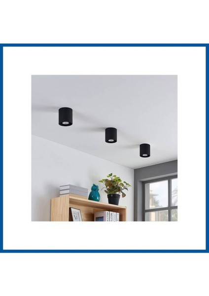 11X10 cm Metal Kasa, 7W Beyaz Işık, GU10 Duylu Sıva Üstü Tavan Armatürü fiyatları