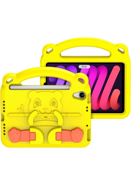 Dux Ducis Panda iPad Mini 6 (2021) ve Mini 7 (2024) Kılıf Çocuk Shockproof Standl - YKD8312-6837