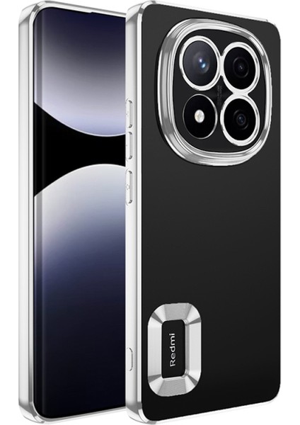 Poco X7 İle Uyumlu Şık Tasarımlı ve Parlak Velina Premium Silikon Case Cover
