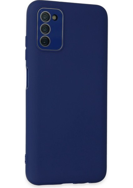 Samsung Galaxy A03S Kılıf Lansman Glass Kapak - Sky Blue - YKD9495-8761 fiyatları