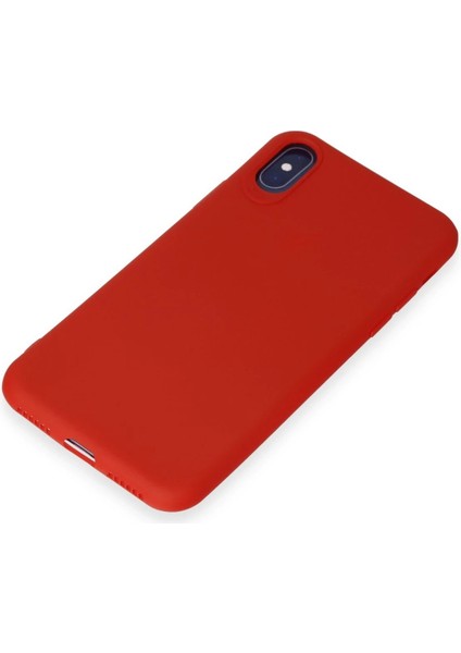 iPhone x Kılıf First Silikon - Kırmızı - YKD2128-4026